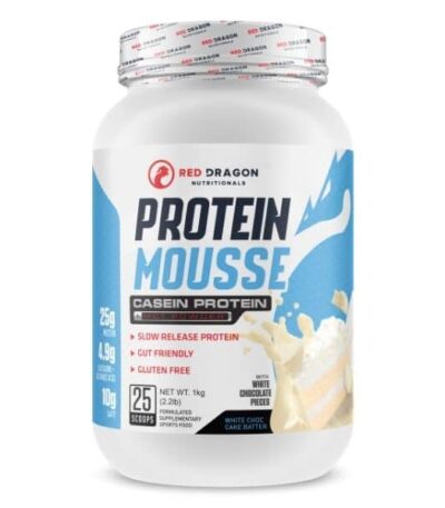 Red Dragon Nutritionals Protein Mousse - White Choc Cake Batter