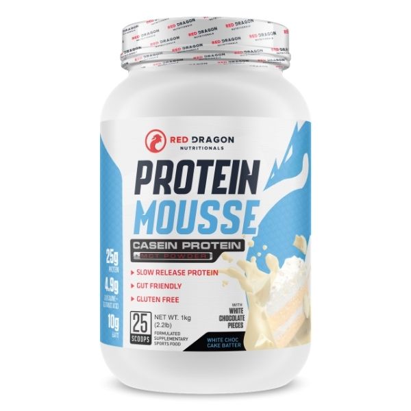 Red Dragon Nutritionals Protein Mousse - White Choc Cake Batter