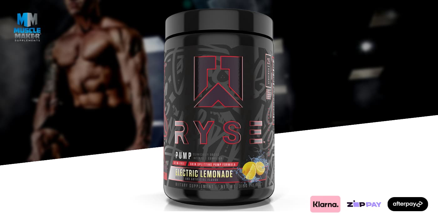 Ryse Supps Blackout Pump Pre Workout Banner