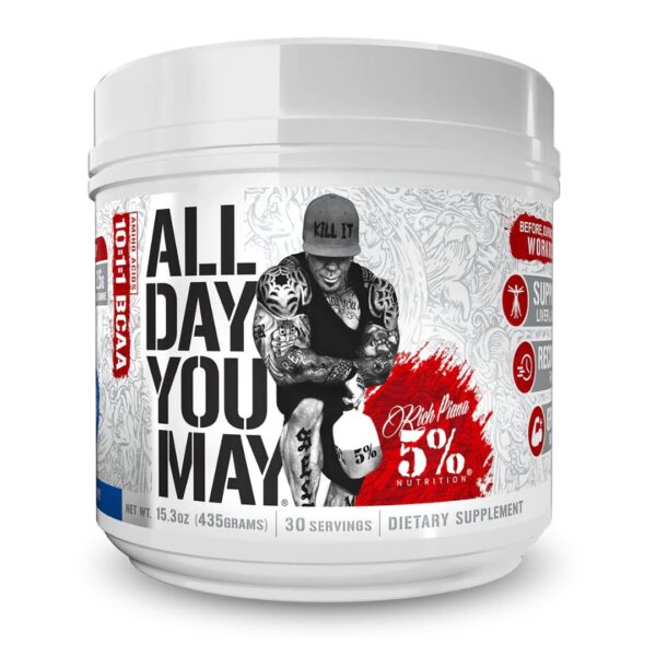 5% Nutrition All Day You May - Blue Raspberry