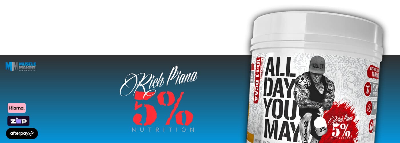 5% Nutrition BCAA Banner
