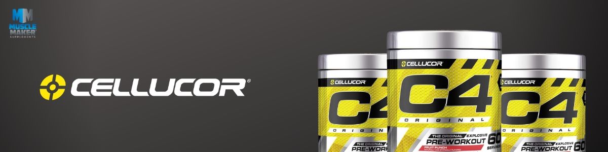 Cellucor C4 pre workout Product Banner