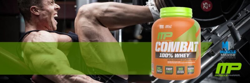 Musclepharm Combat 100% Whey Protein banner