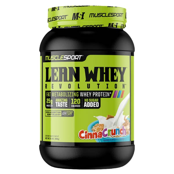 Musclesport International Lean Whey Revolution - Cinna Crunch