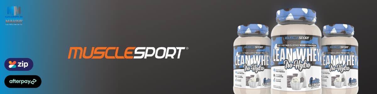 Musclesport Lean Whey Revolution Iso Hydro Payment Banner