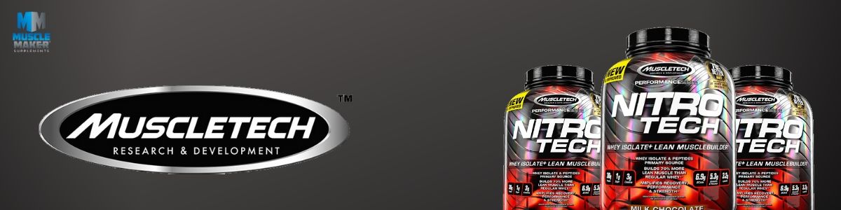 Muscletech Nitro-Tech Banner