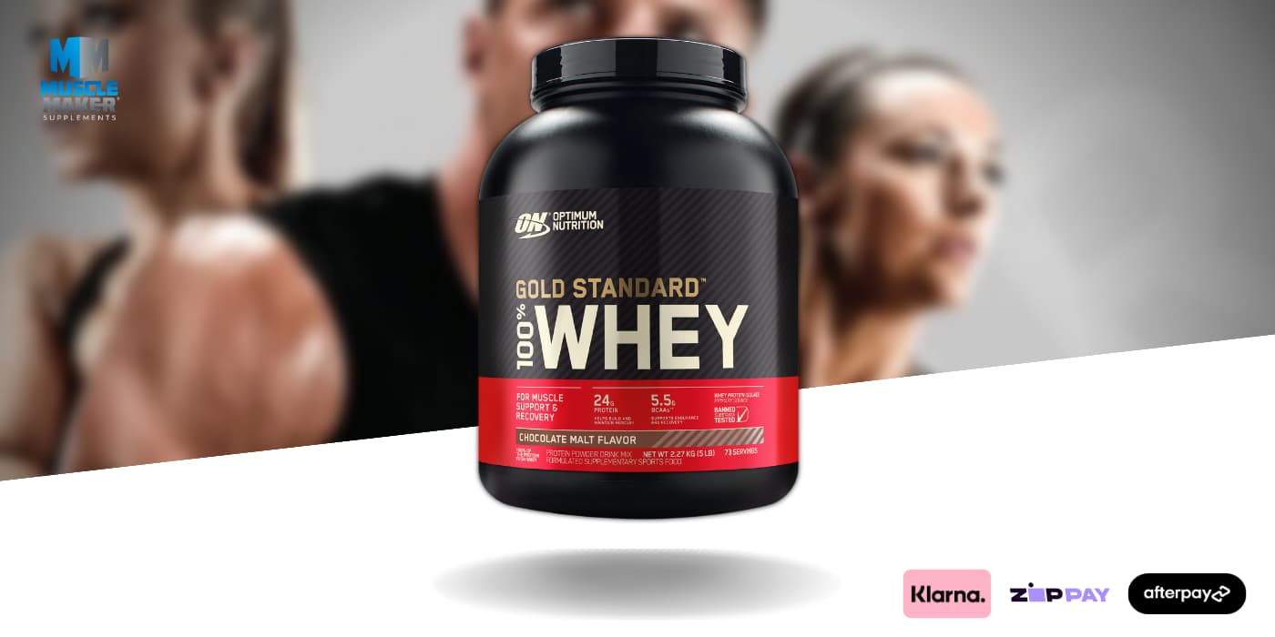 Optimum Nutrition Gold Standard 100% Whey Protein Banner