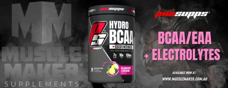 Prosupps Hydro BCAA + essentials banner