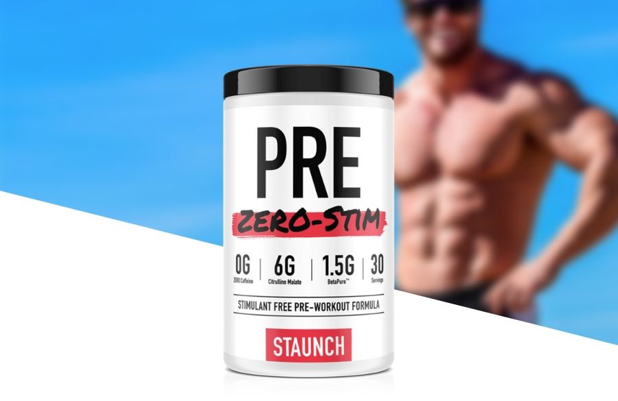 Staunch Nation Pre Zero-Stim Pre Workout Product