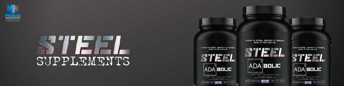 Steel Supplements ADAbolic Product Banner
