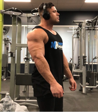 Muscle Maker Supplements - Men Singlet - Mitch 4