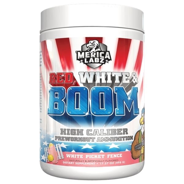 Merica Labz Red, White and boom - White Picket Fence
