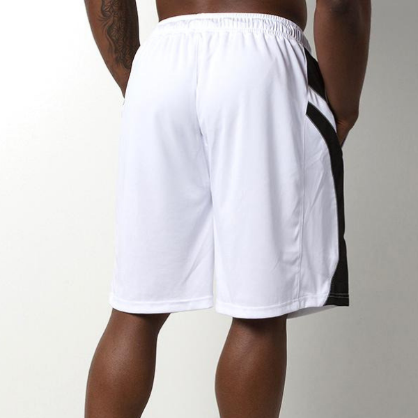 Ryderwear Men's Pro Mesh Shorts - White Back