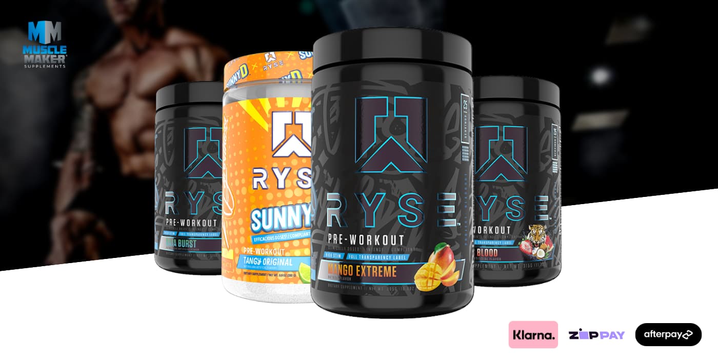Ryse Supps Blackout Pre Workout Banner