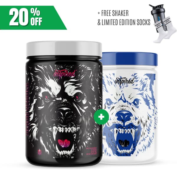 Inspired Nutraceuticals DVST8 BBD Pre Workout Twin Pack