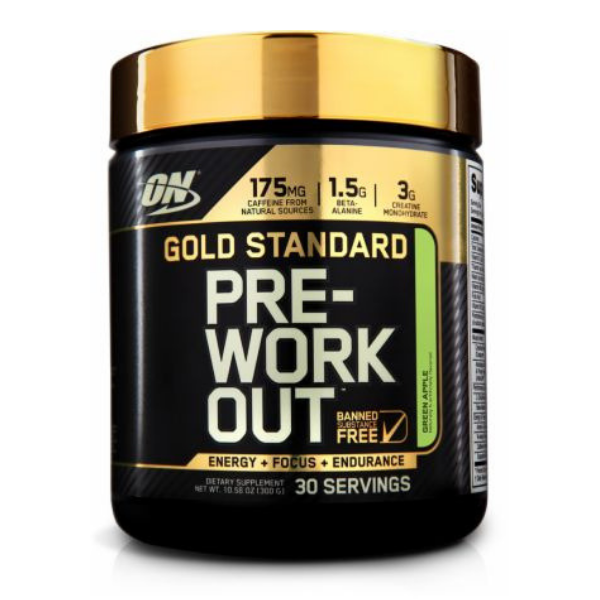 Optimum Nutrition Gold Standard Pre Workout - Apple