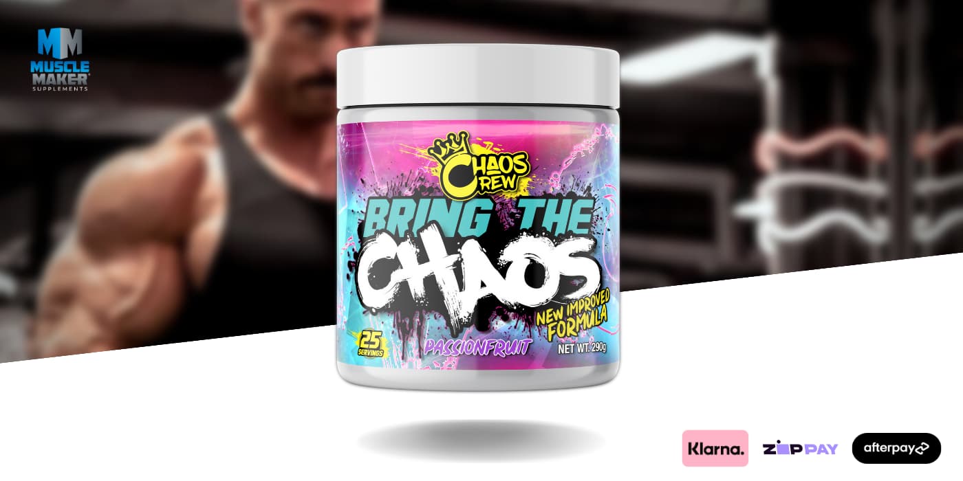 Chaos Crew Bring The Chaos Pre Workout Banner