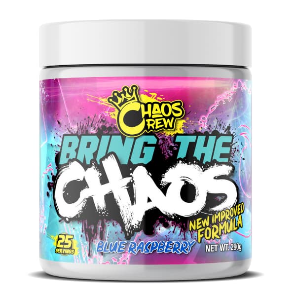 Chaos Crew Bring The Chaos pre Workout - Blue Raspberry