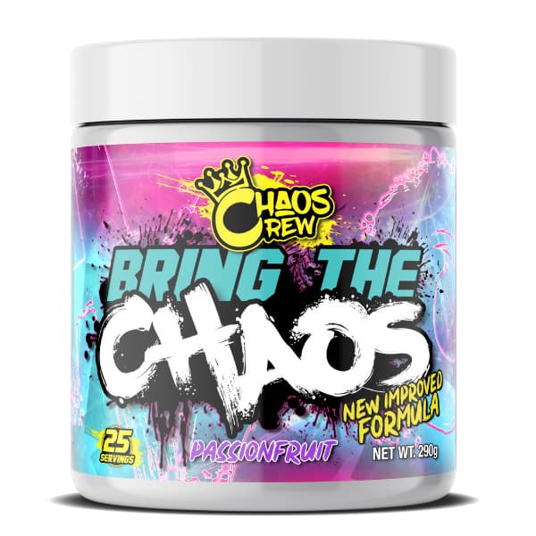 Chaos Crew Bring The Chaos pre Workout - Passionfruit