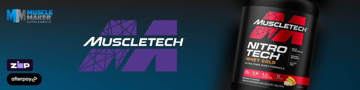 Muscletech Nitro Tech Gold Payment Banner