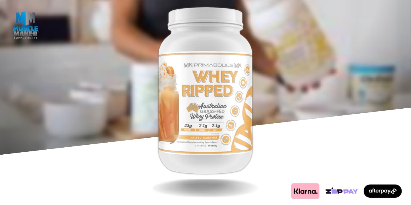 Primabolics Whey Ripped Grass Fed Whey Protein Banner