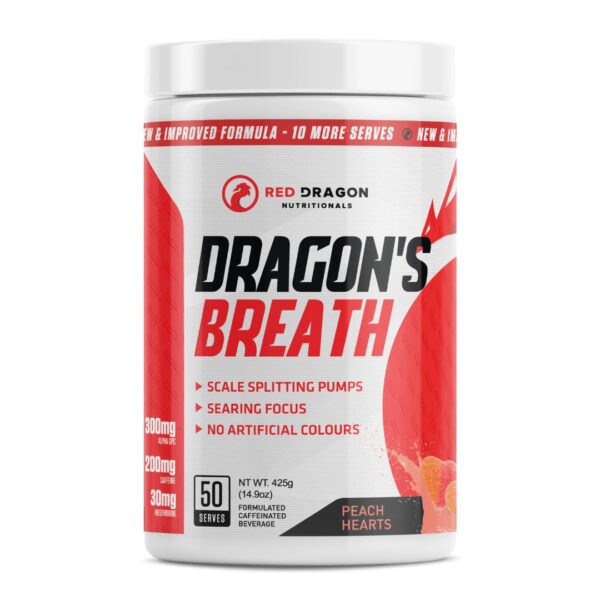 Red Dragon Nutritionals Dragon's Breath - Peach Hearts