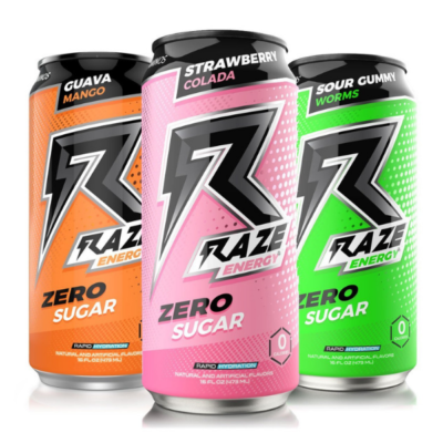 REPP Sports Raze Energy Drinks