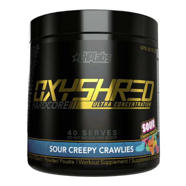 Ehplabs Oxyshred Hardcore sour creepy crawlies - limited edition