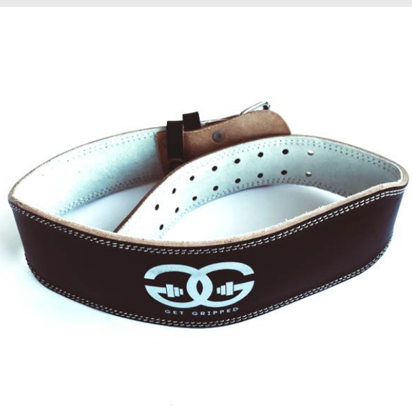 Get Gripped Leather Weight Lifting Belt