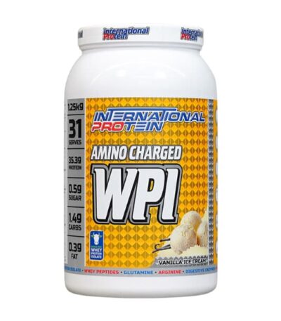 International Protein Amino Charged WPI 1.25kg - Vanilla Ice Cream