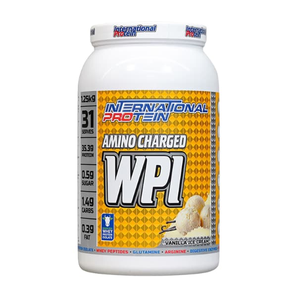 International Protein Amino Charged WPI 1.25kg - Vanilla Ice Cream