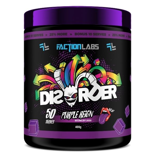 Faction Labs Disorder 50 Serve - Purple Reign