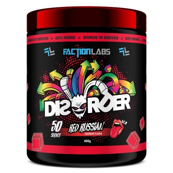 Faction Labs Disorder 50 Serve - Red Russian