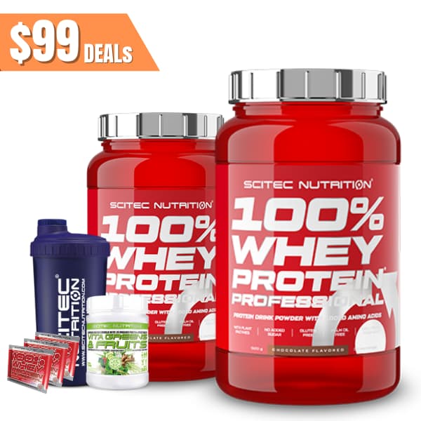 Scitec Nutrition 100% Whey Protein Twin pack (2)