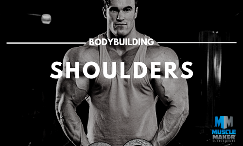 bodybuilding workout plan. shoulders