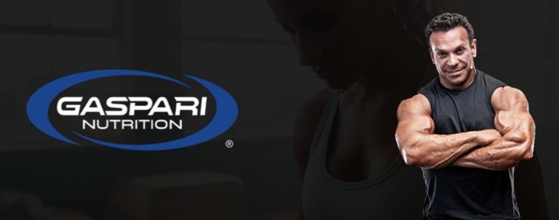 Gaspari Nutrition Supplements Logo Banner