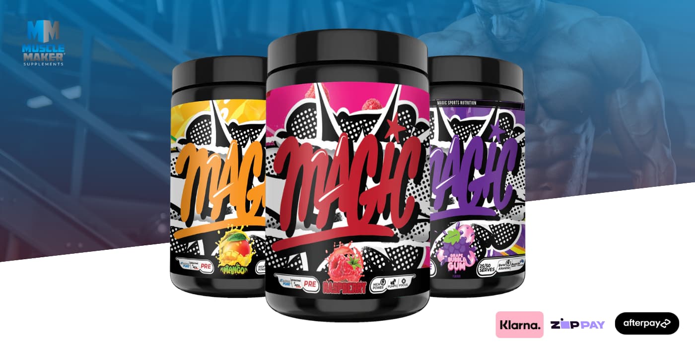 Magic Sports Nutrition Pre Workout Banner