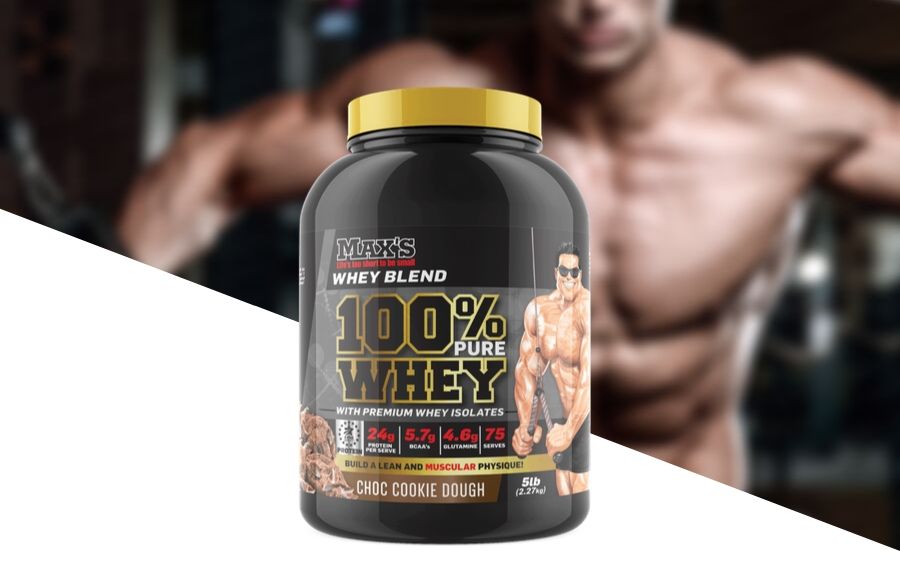 Max's Protein 100% Pure Whey Protein Product