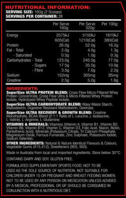 Max's Protein Supersize ultra - Nutrition