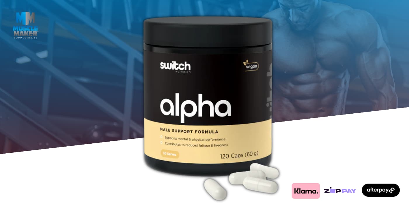Switch Nutrition Alpha Switch Testosterone Booster Banner