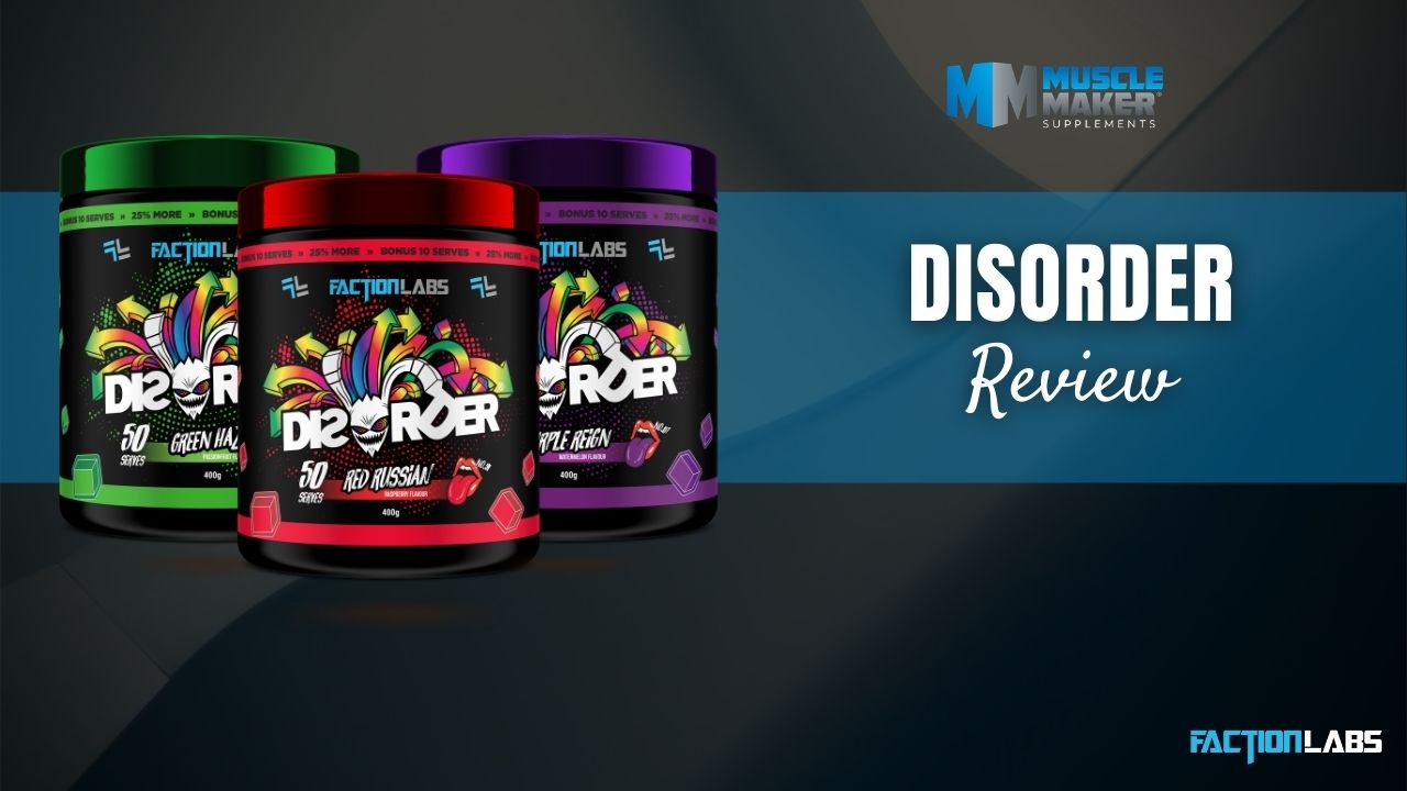 Faction Labs Disorder pre workout review Thumbnail