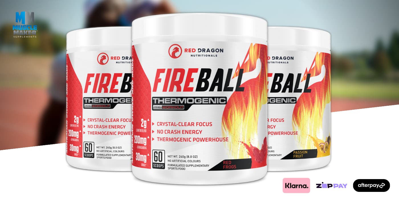 Red Dragon Nutritionals Fireball Thermogenic Fat Burner Banner