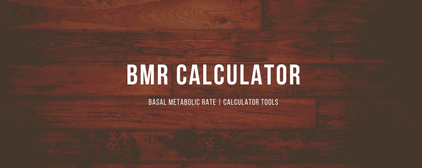 Basal metabolic rate BMR calculator Banner