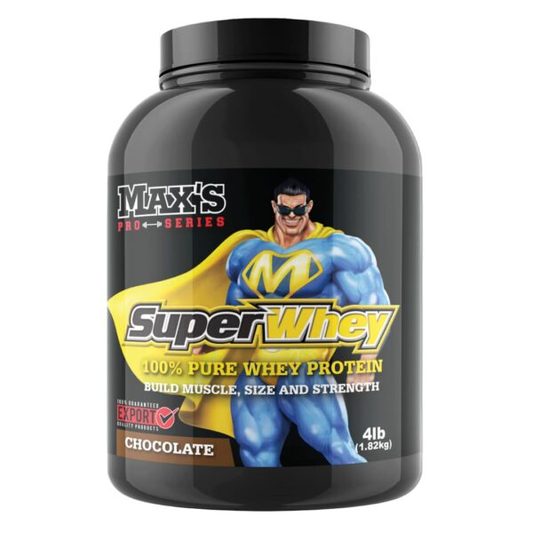 Max's Protein Superwhey 4lb - Chocolate