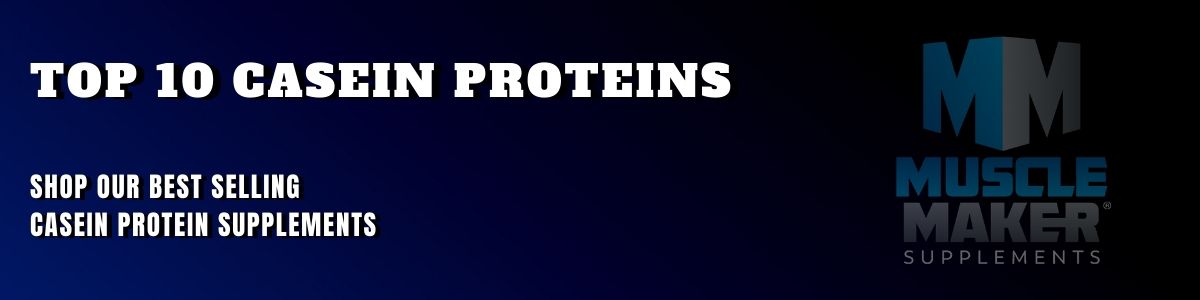 Best Selling Casein Proteins 2020 Supplements Banner