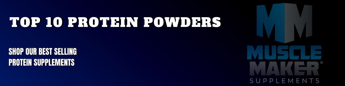 Best Selling Protein powders - top 10 banner