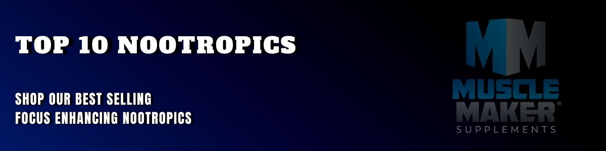 Best Selling nootropic focus Supplements Banner