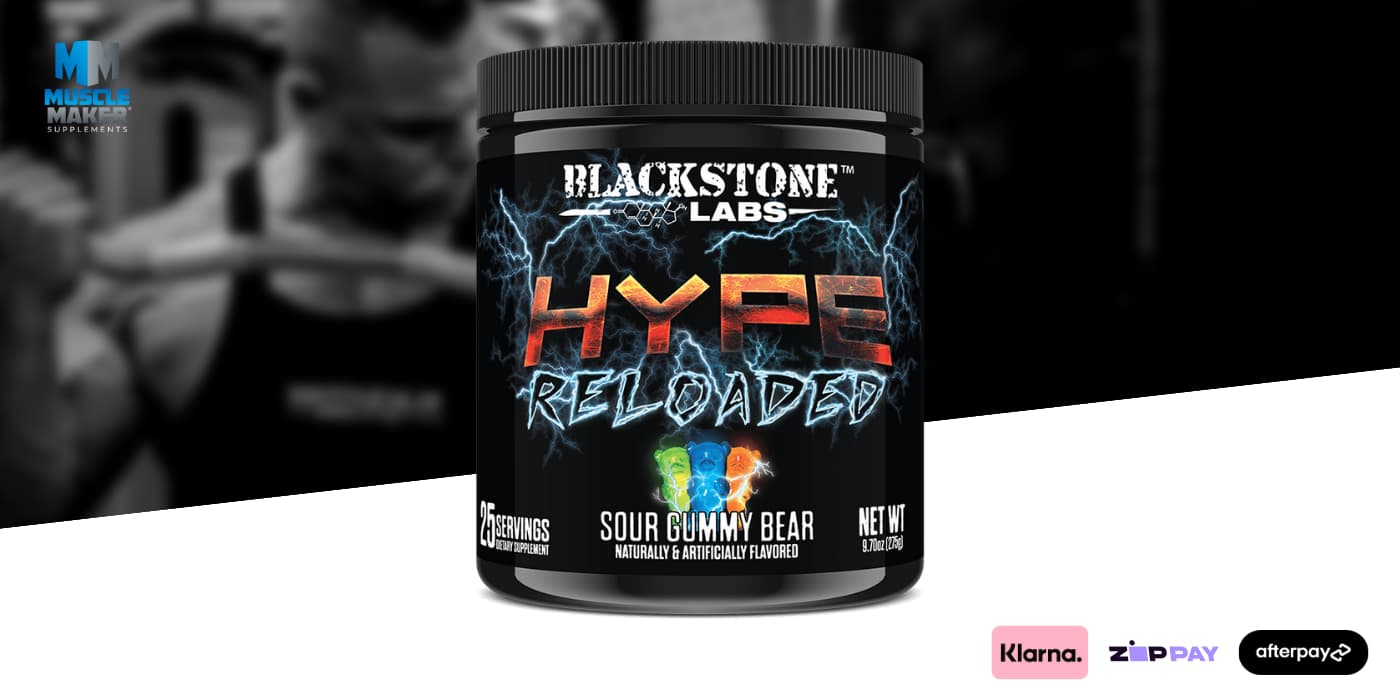 Blackstone Labs Hype Reloaded Pre Workout Banner