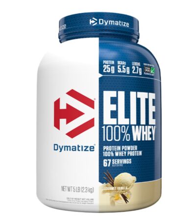 Dymatize Elite 100% Whey 5lb - Gourmet Vanilla
