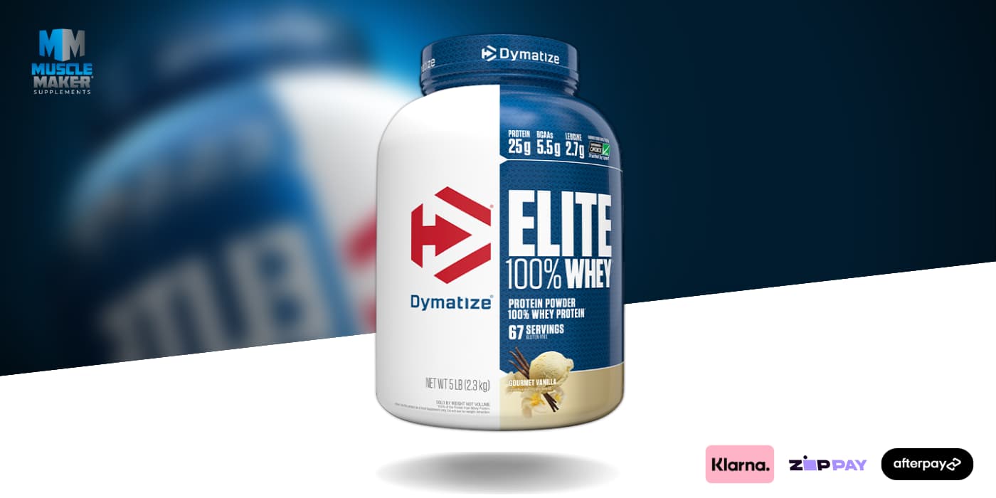 Dymatize Elite 100% Whey Protein Banner